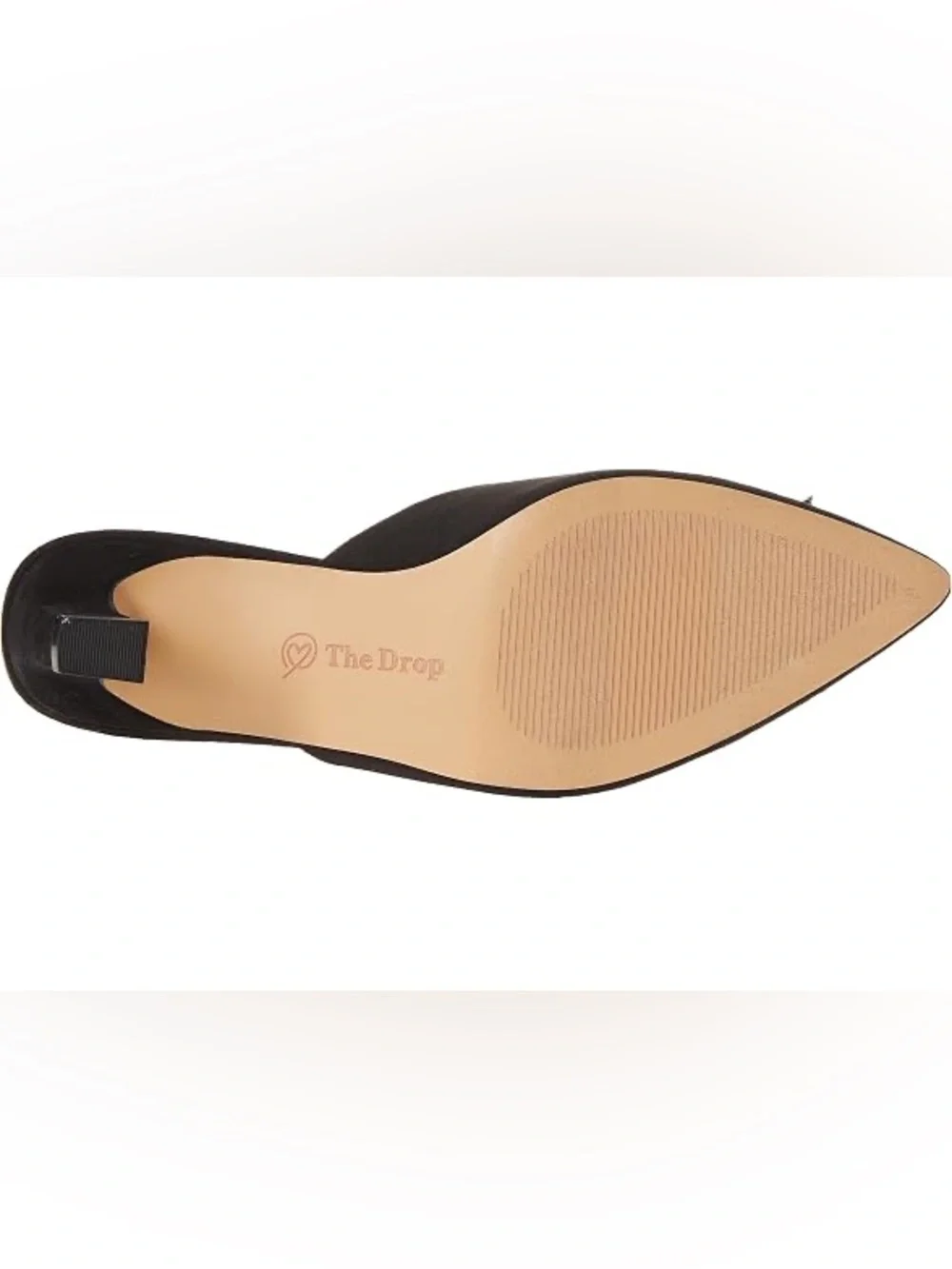 The Drop | Skylar Buckle Mule | Black Encrusted Jewel | Size 9 | NWT - Picture 6 of 9
